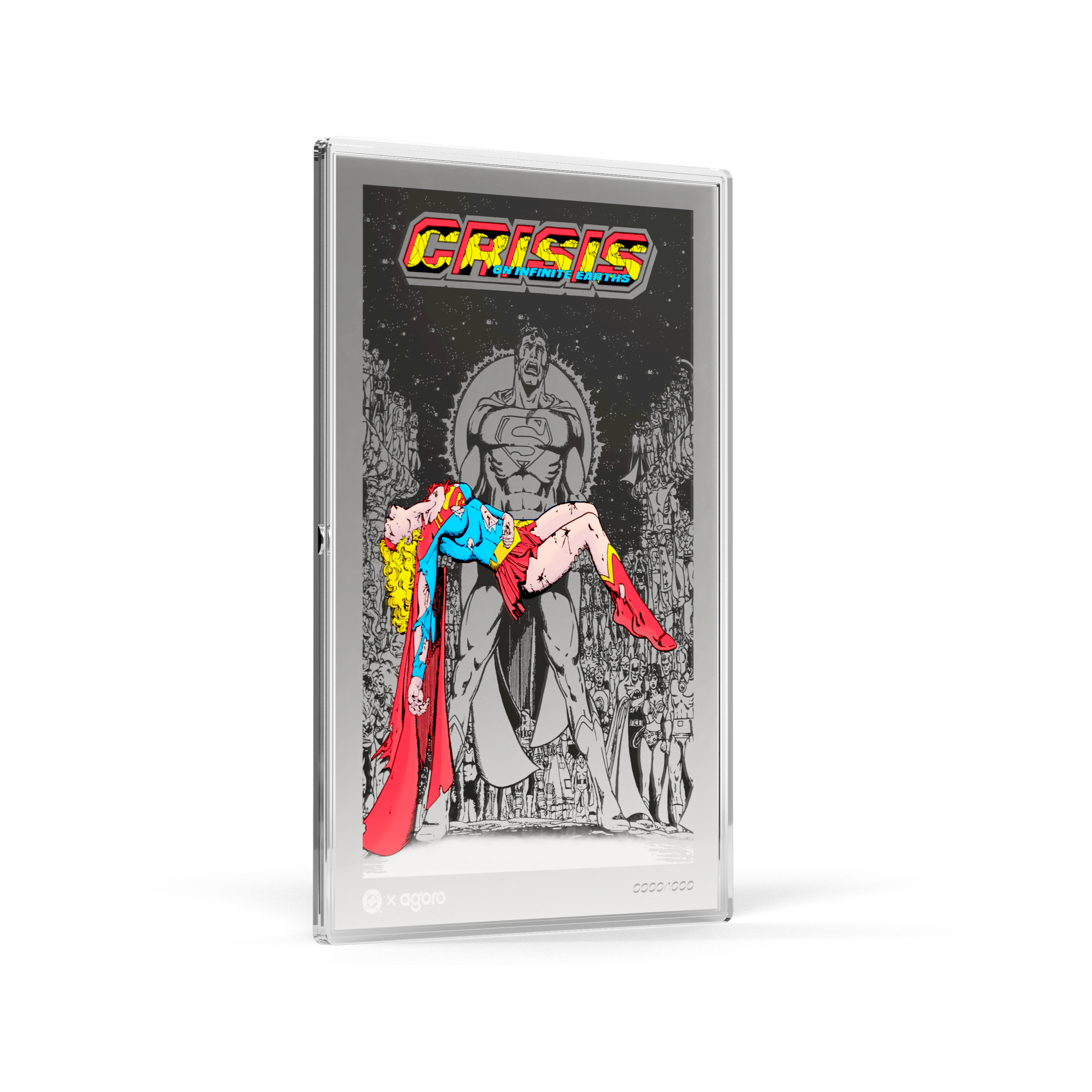 2026 $2 Superman Comic Covers Death of Supergirl: Crisis on Infinite Earths (1985) #7 - Pure Silver Foil