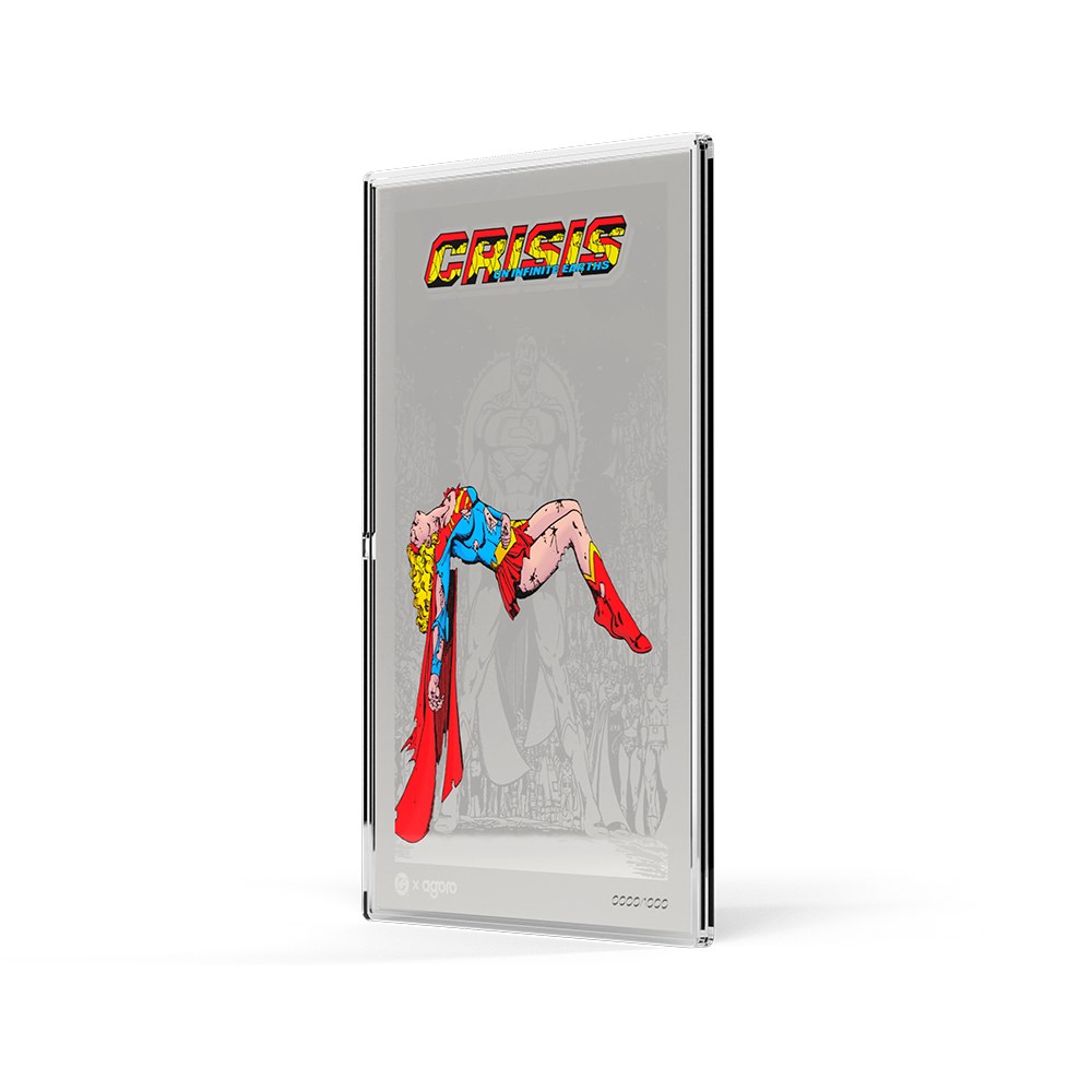 2026 $2 Superman Comic Covers Death of Supergirl: Crisis on Infinite Earths (1985) #7 - Pure Silver Foil