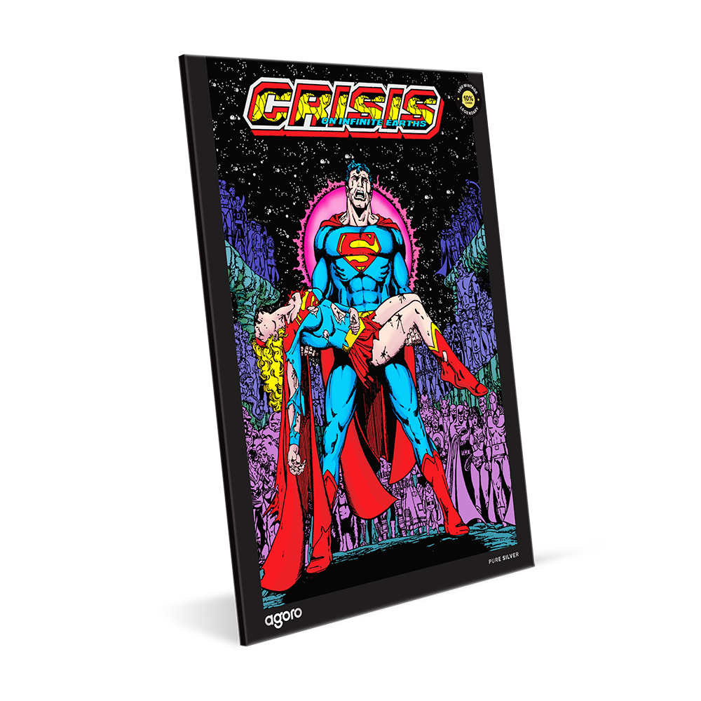 2026 $2 Superman Comic Covers Death of Supergirl: Crisis on Infinite Earths (1985) #7 - Pure Silver Foil