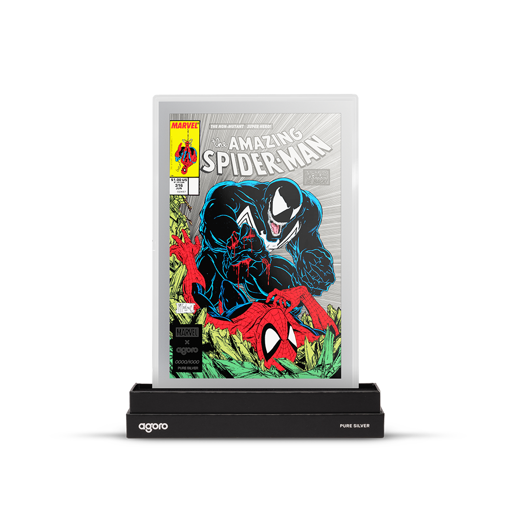 2026 $2 Marvel The Amazing Spiderman #316: Venom Unleashed - Pure Silver Coin