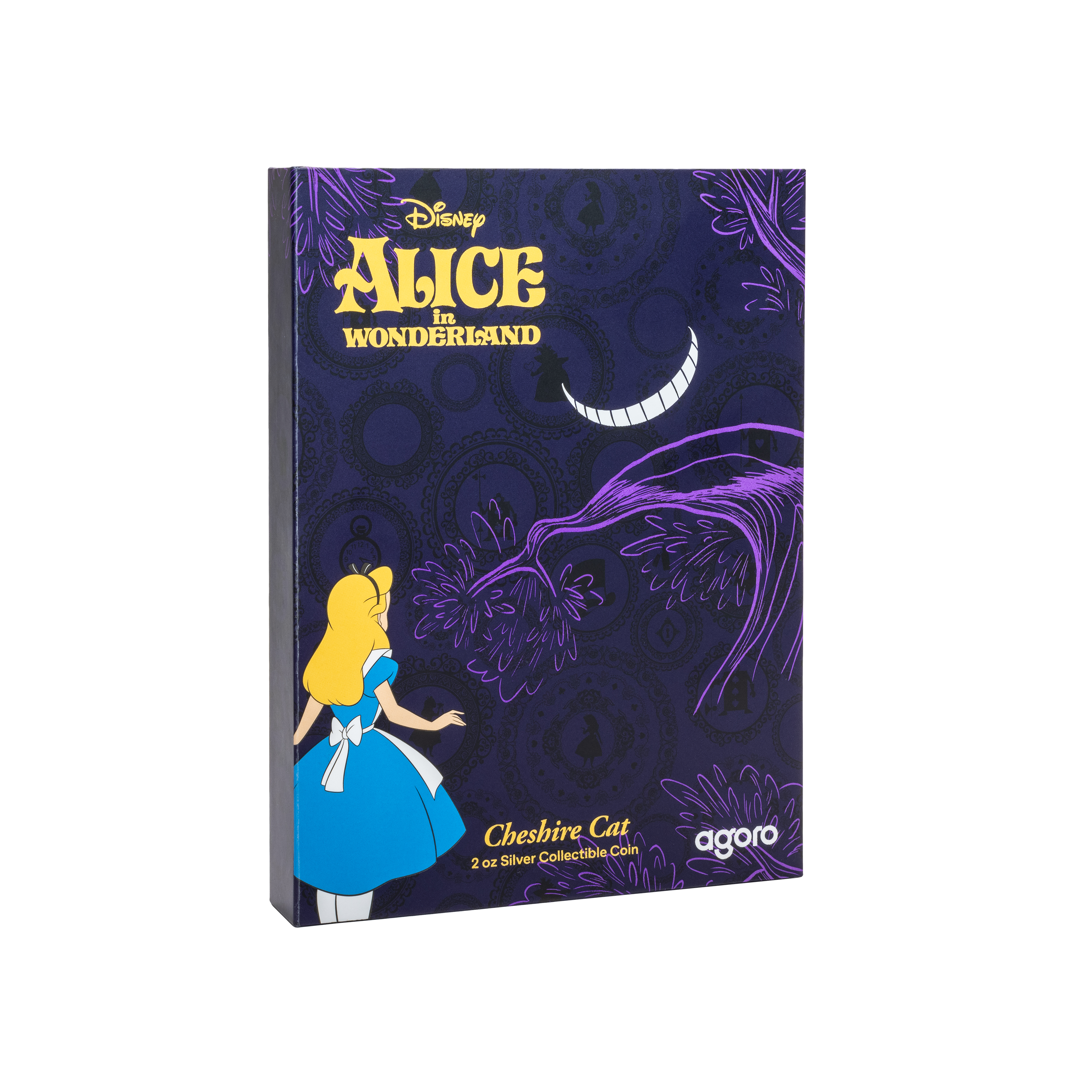 2025 $2 Disney Alice in Wonderland: Cheshire Cat - Pure Silver Coin