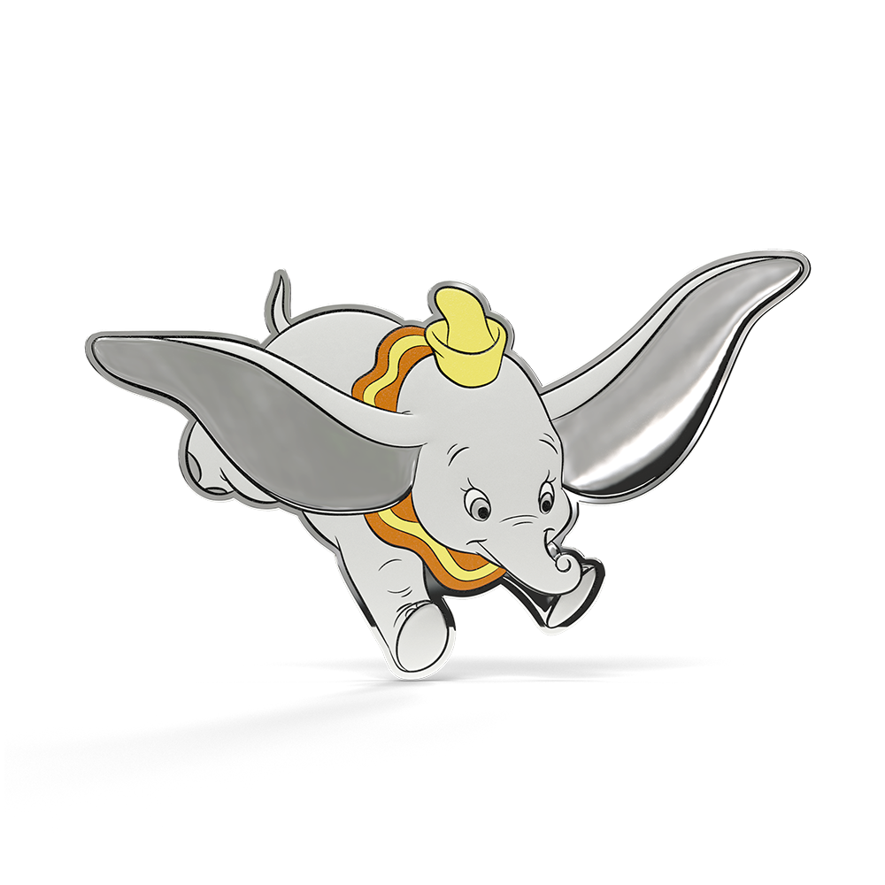 2026 $2 Disney Classics Collection: Dumbo - Pure Silver Foil and Coin