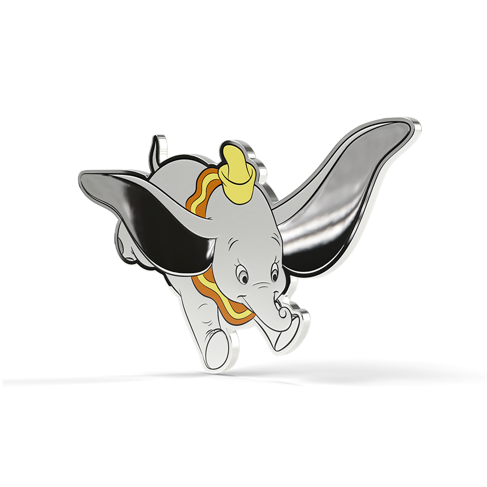 2026 $2 Disney Classics Collection: Dumbo - Pure Silver Foil and Coin