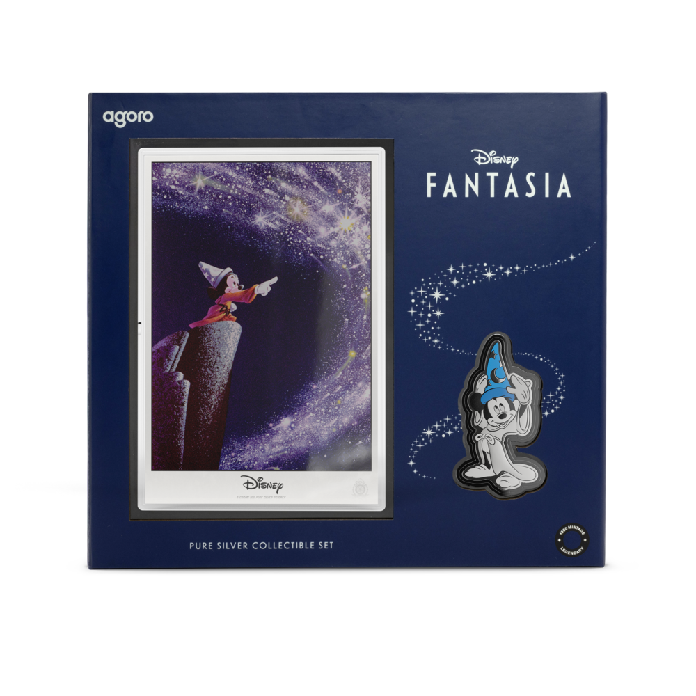 2025 $2 Disney Classics Collection: Fantasia - Pure Silver Foil and Coin