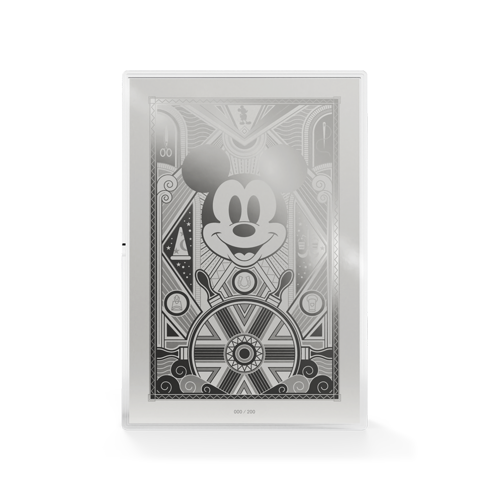 2026 $1 Disney Art Deco Collection: Mickey Mouse - Pure Silver Foil
