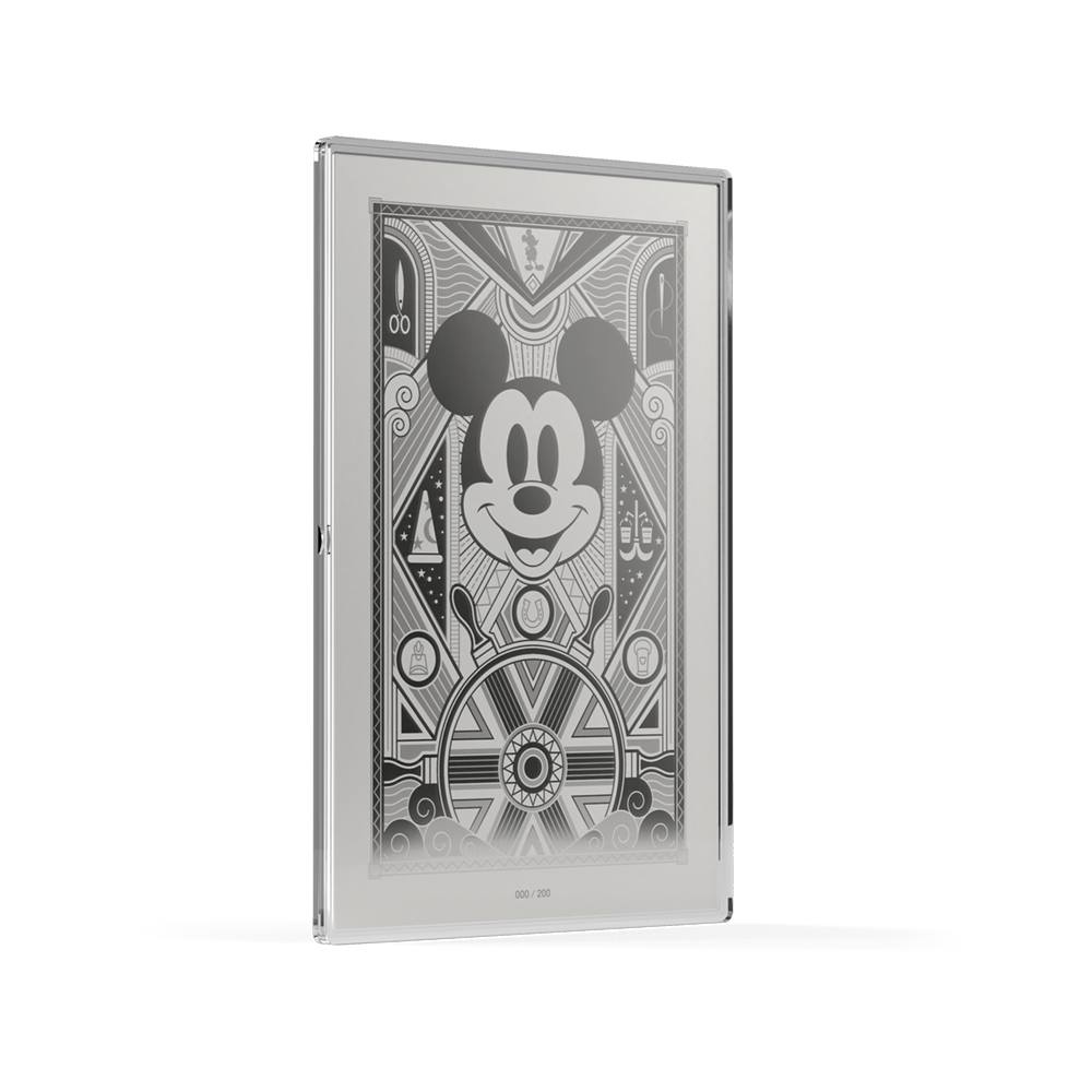 2026 $1 Disney Art Deco Collection: Mickey Mouse - Pure Silver Foil