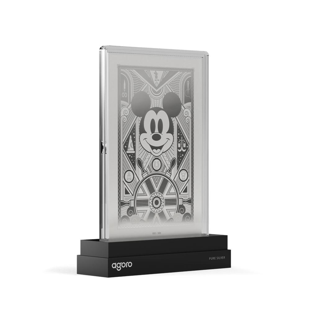 2026 $1 Disney Art Deco Collection: Mickey Mouse - Pure Silver Foil