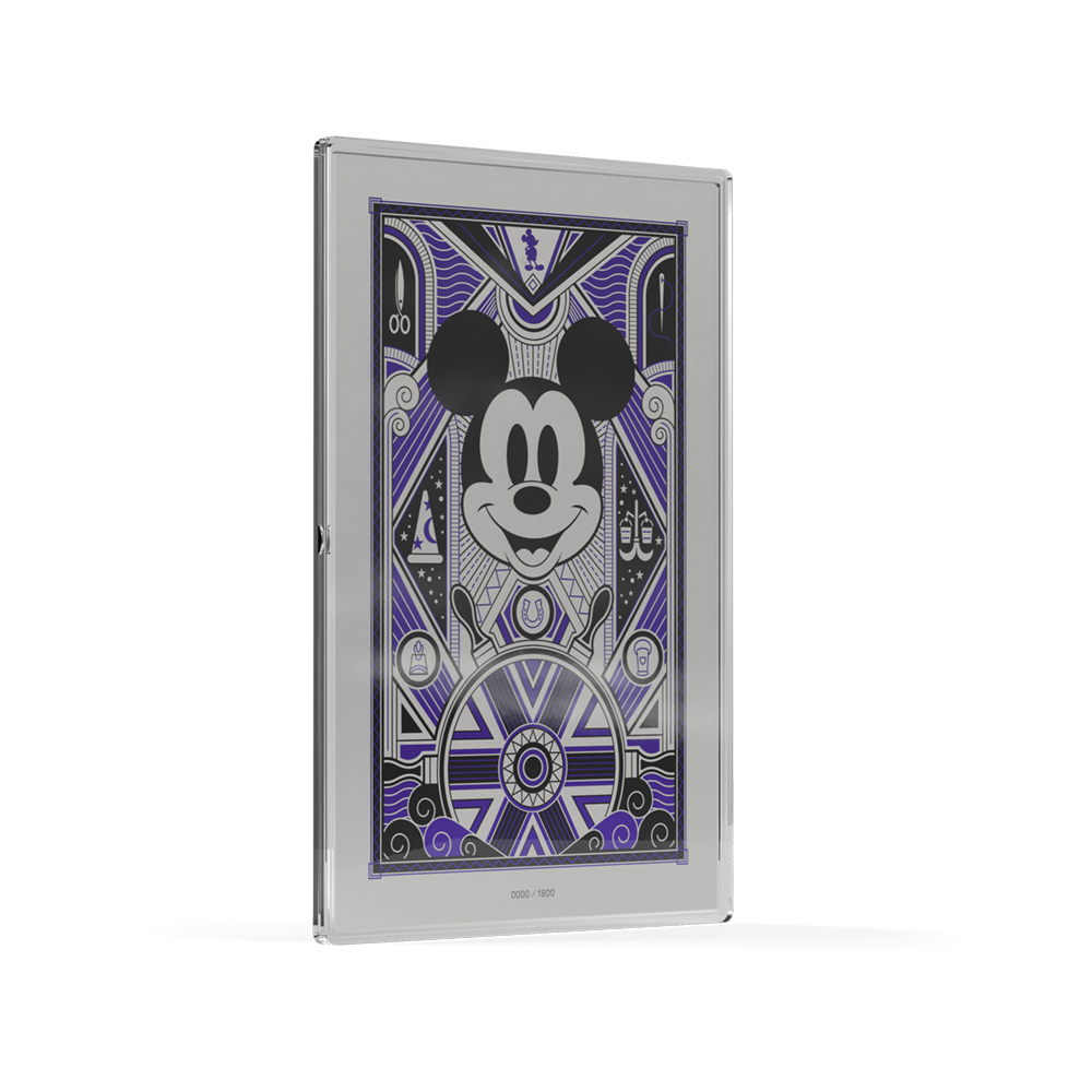 2026 $1 Disney Art Deco Collection: Mickey Mouse - Pure Silver Foil
