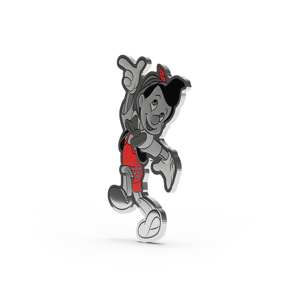 2026 $2 Disney Classics Collection: Pinocchio - Pure Silver Foil and Coin