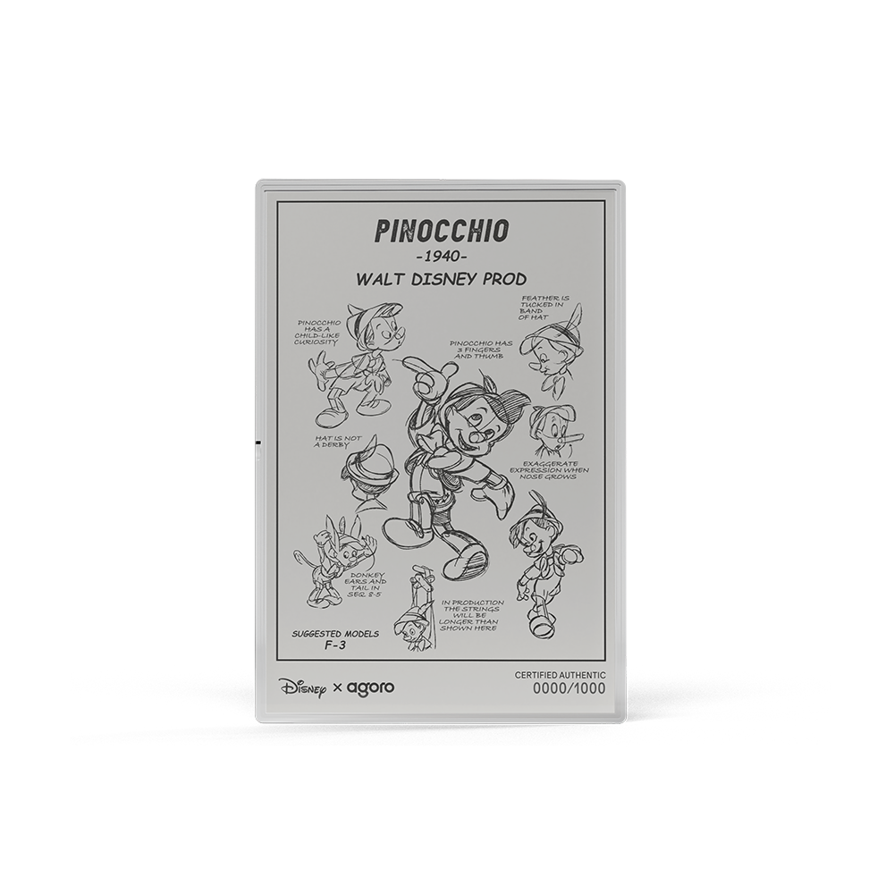 2026 $2 Disney Classics Collection: Pinocchio - Pure Silver Foil and Coin