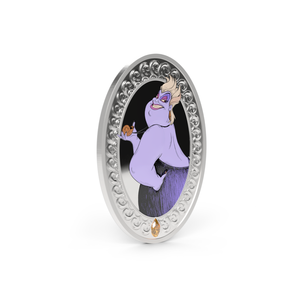2025 $2 Disney Villains: Ursula - Pure Silver Coin