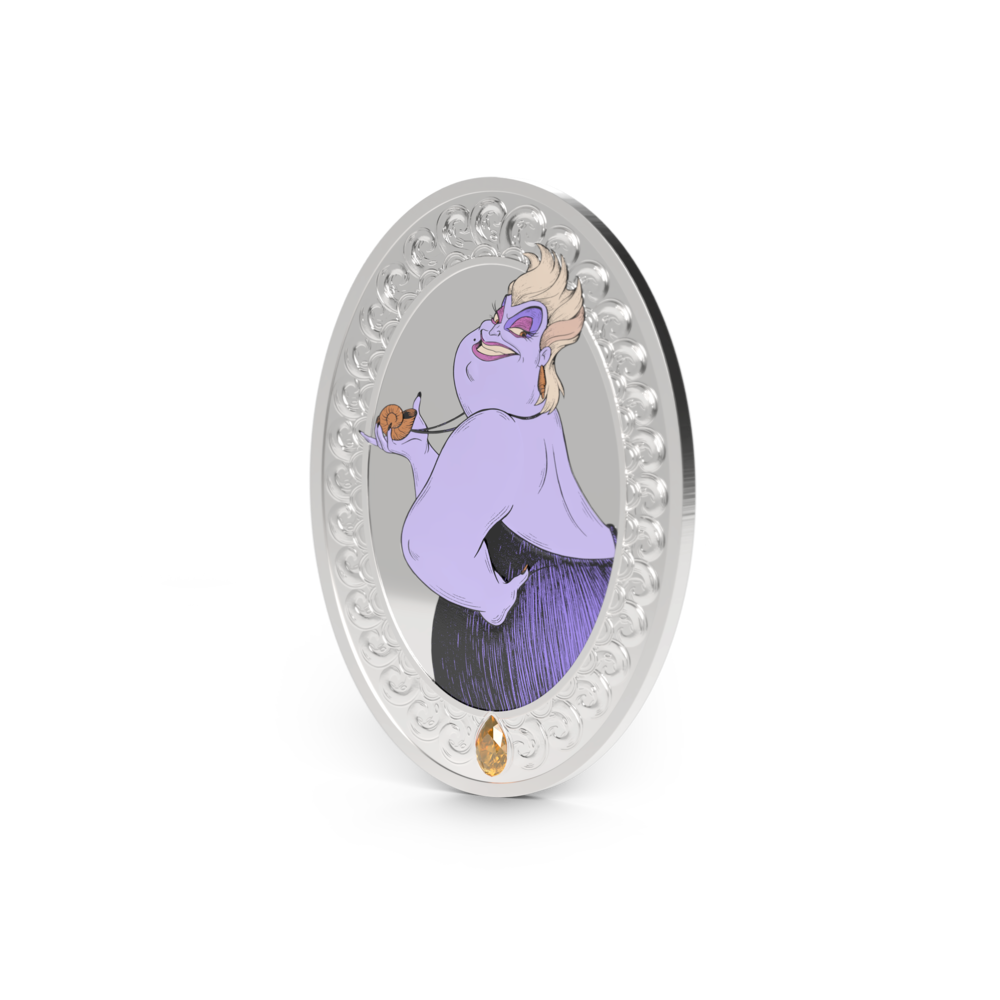 2025 $2 Disney Villains: Ursula - Pure Silver Coin