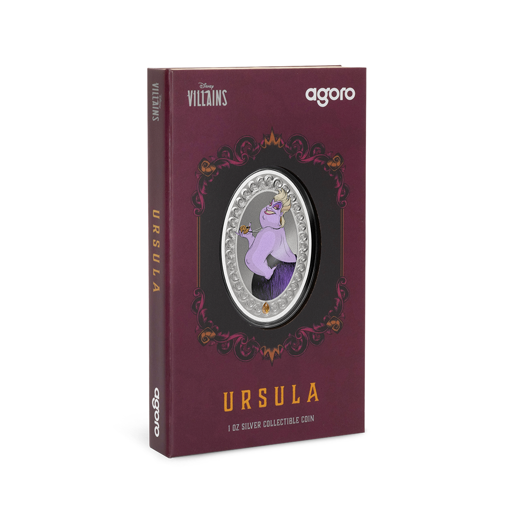2025 $2 Disney Villains: Ursula - Pure Silver Coin