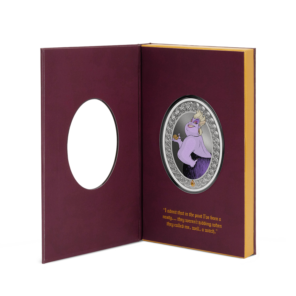 2025 $2 Disney Villains: Ursula - Pure Silver Coin