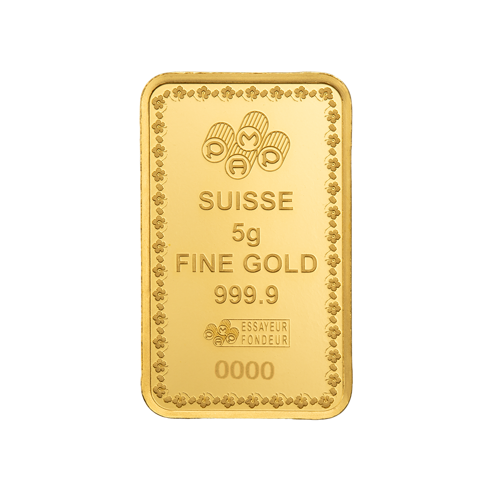 Lakshmi & The Sacred Cow - 5g Pure Gold Bar