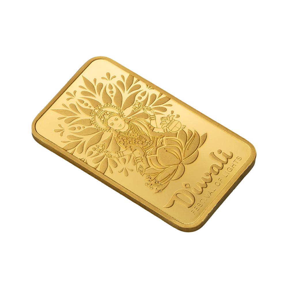 Lakshmi & The Sacred Cow - 5g Pure Gold Bar