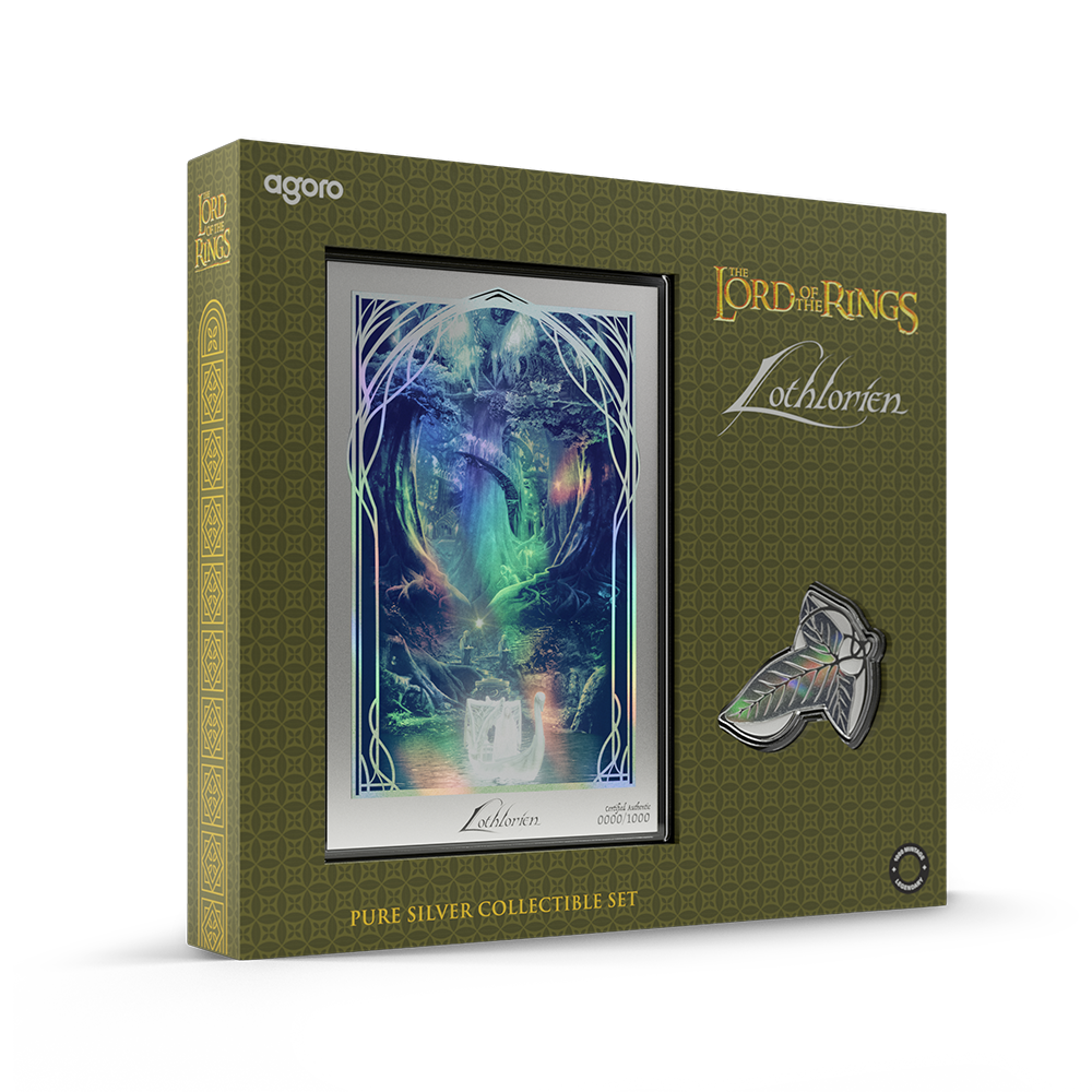 2026 $2 The Lord of the Rings: Lothlorien - Pure Silver Coin and Foil Set