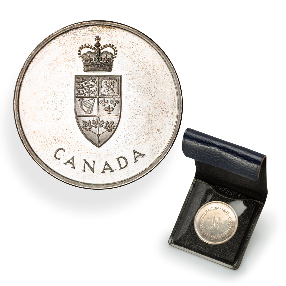 Canada 1867-1967 Canada Confederation Sterling Silver Medal