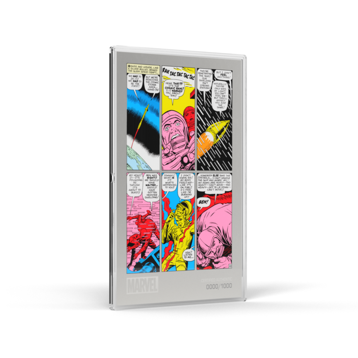 2025 $2 COMIX™ Marvel Fantastic Four #1 - Pure Silver Foil