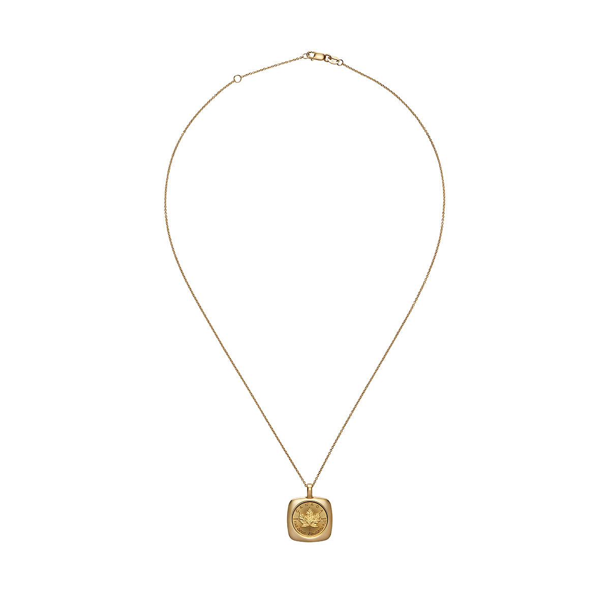 2026 Pure Gold Maple Leaf with 18kt Pendant