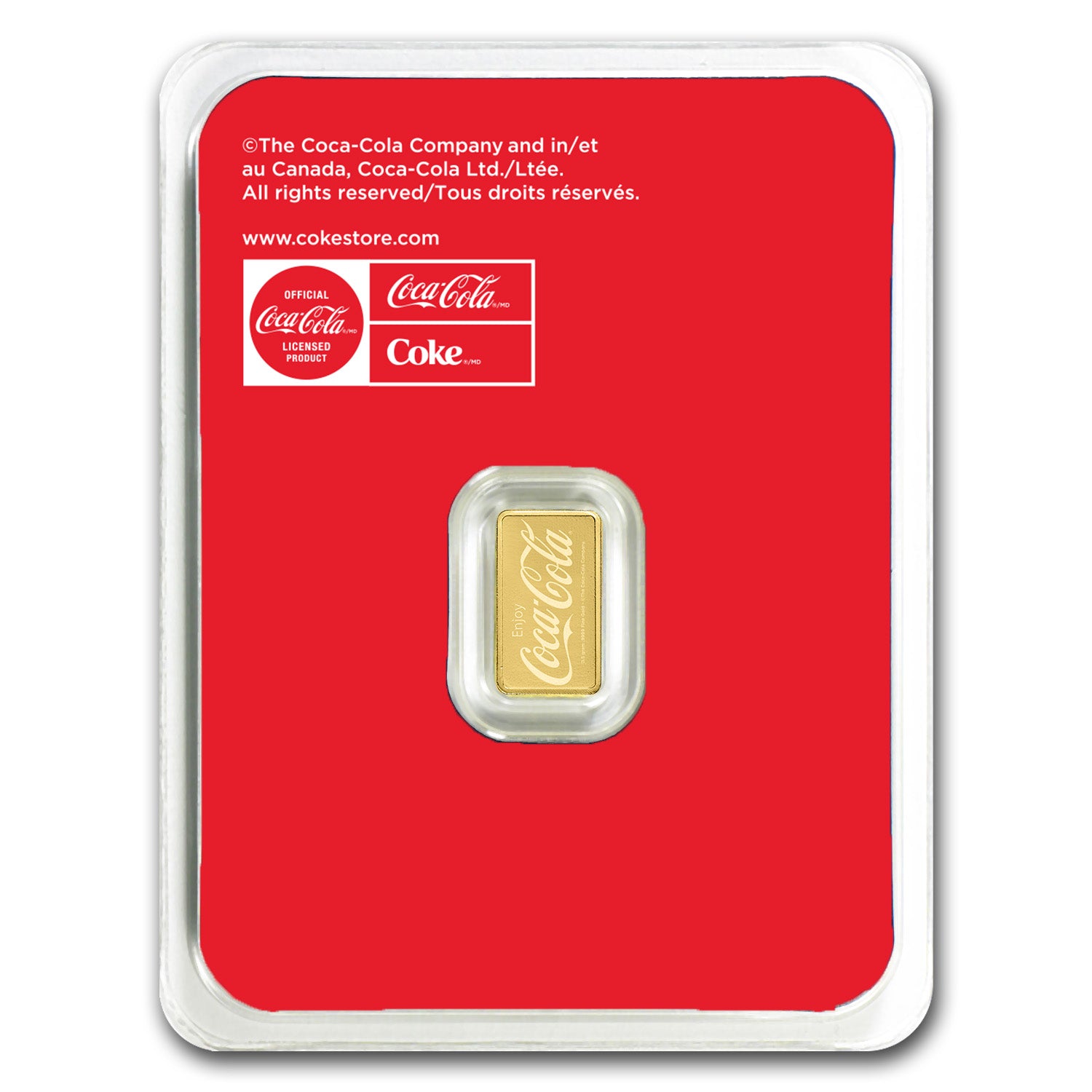 Coca-Cola® Classic 0.5g - Pure Gold Bar