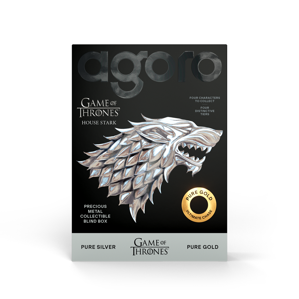 2026 $1 Game of Thrones: House Stark - Pure Silver Coin Blind Box