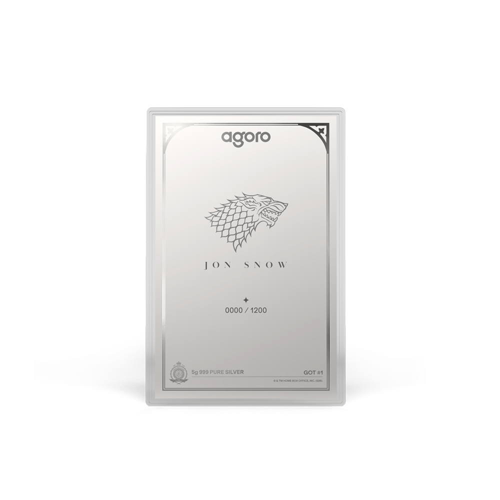 2026 $1 Game of Thrones: House Stark - Pure Silver Coin Blind Box