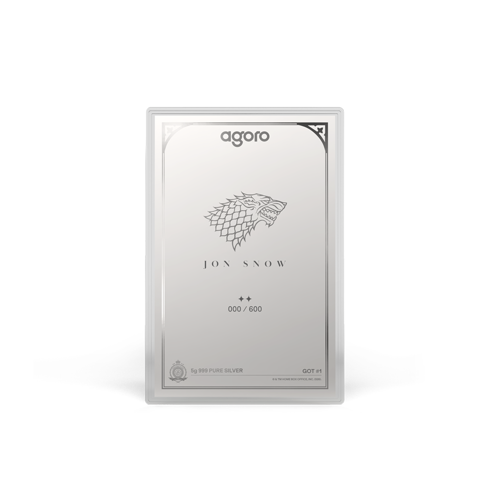 2026 $1 Game of Thrones: House Stark - Pure Silver Coin Blind Box