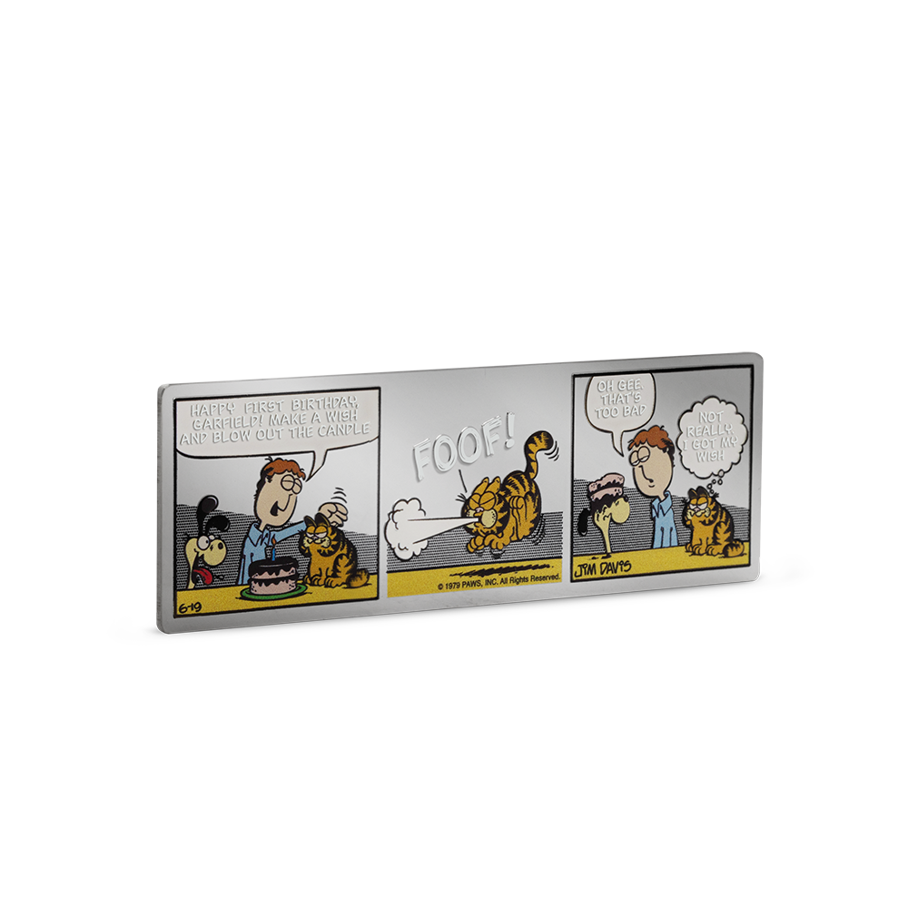 2025 $2 Garfield's First Birthday - Pure Silver Coin