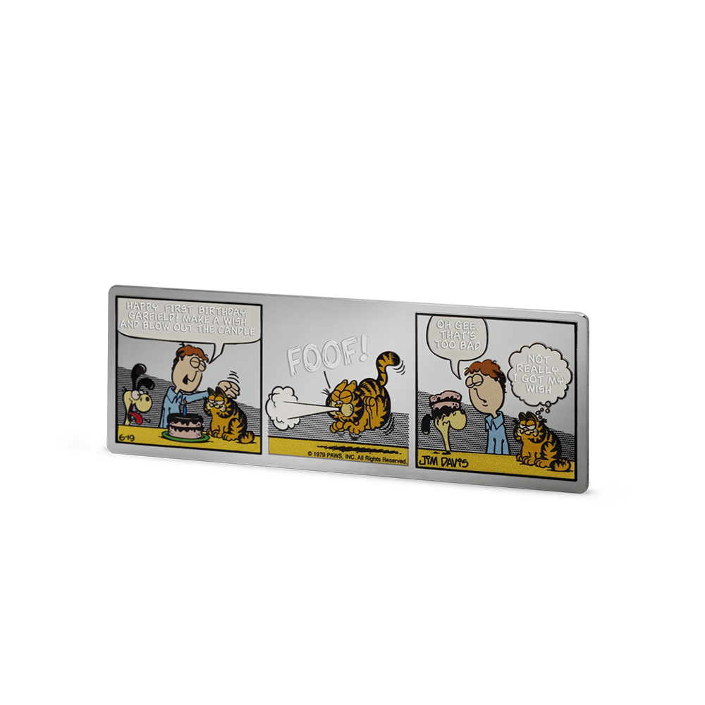 2025 $2 Garfield's First Birthday - Pure Silver Coin