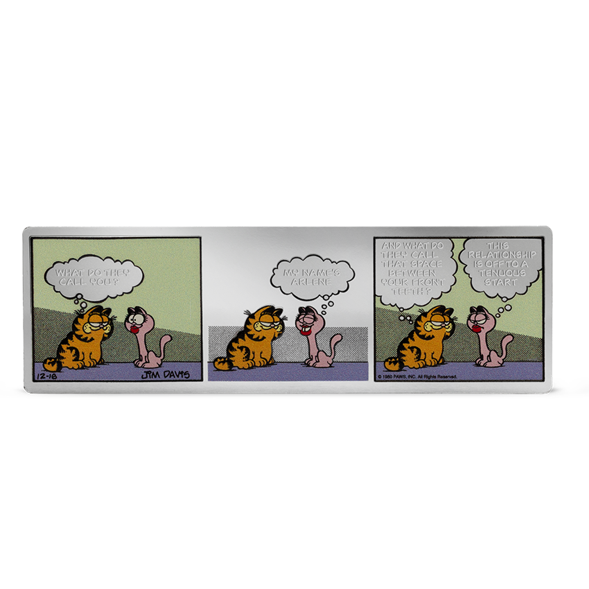 2026 $2 Garfield & Arlene - Pure Silver Coin