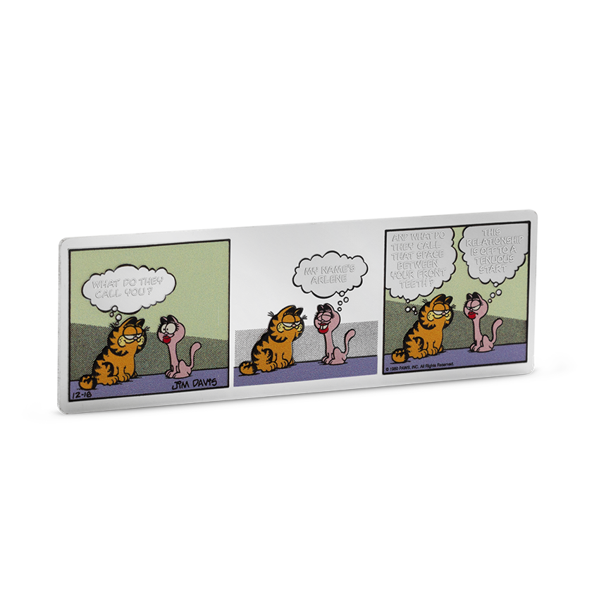 2026 $2 Garfield & Arlene - Pure Silver Coin