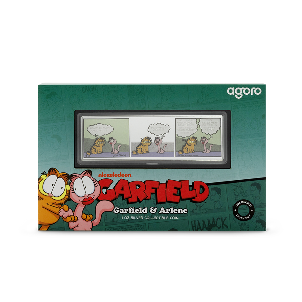 2026 $2 Garfield & Arlene - Pure Silver Coin