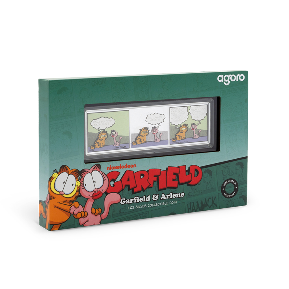 2026 $2 Garfield & Arlene - Pure Silver Coin