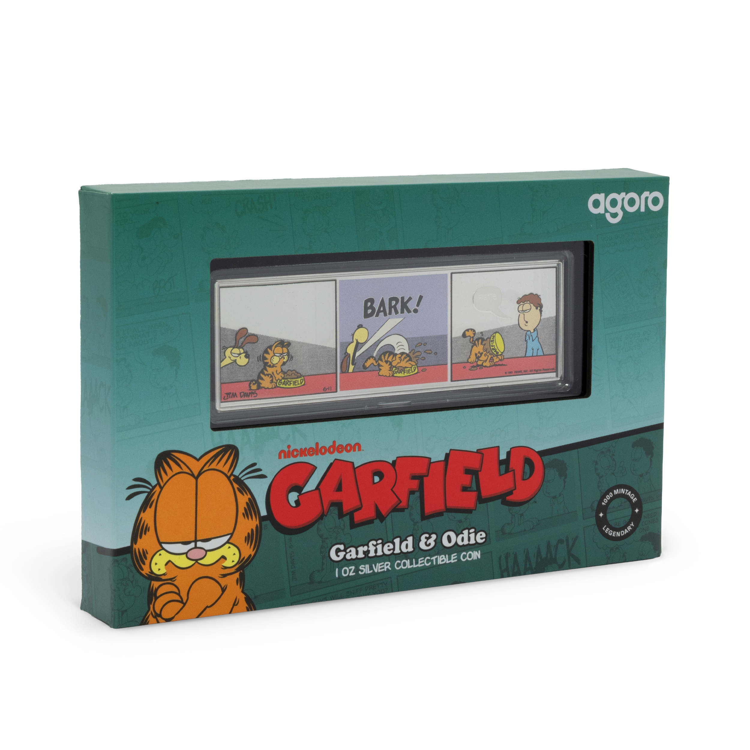2025 $2 Garfield & Odie - Pure Silver Coin