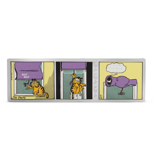 2025 $2 Garfield I Hate Mondays - Pure Silver Coin