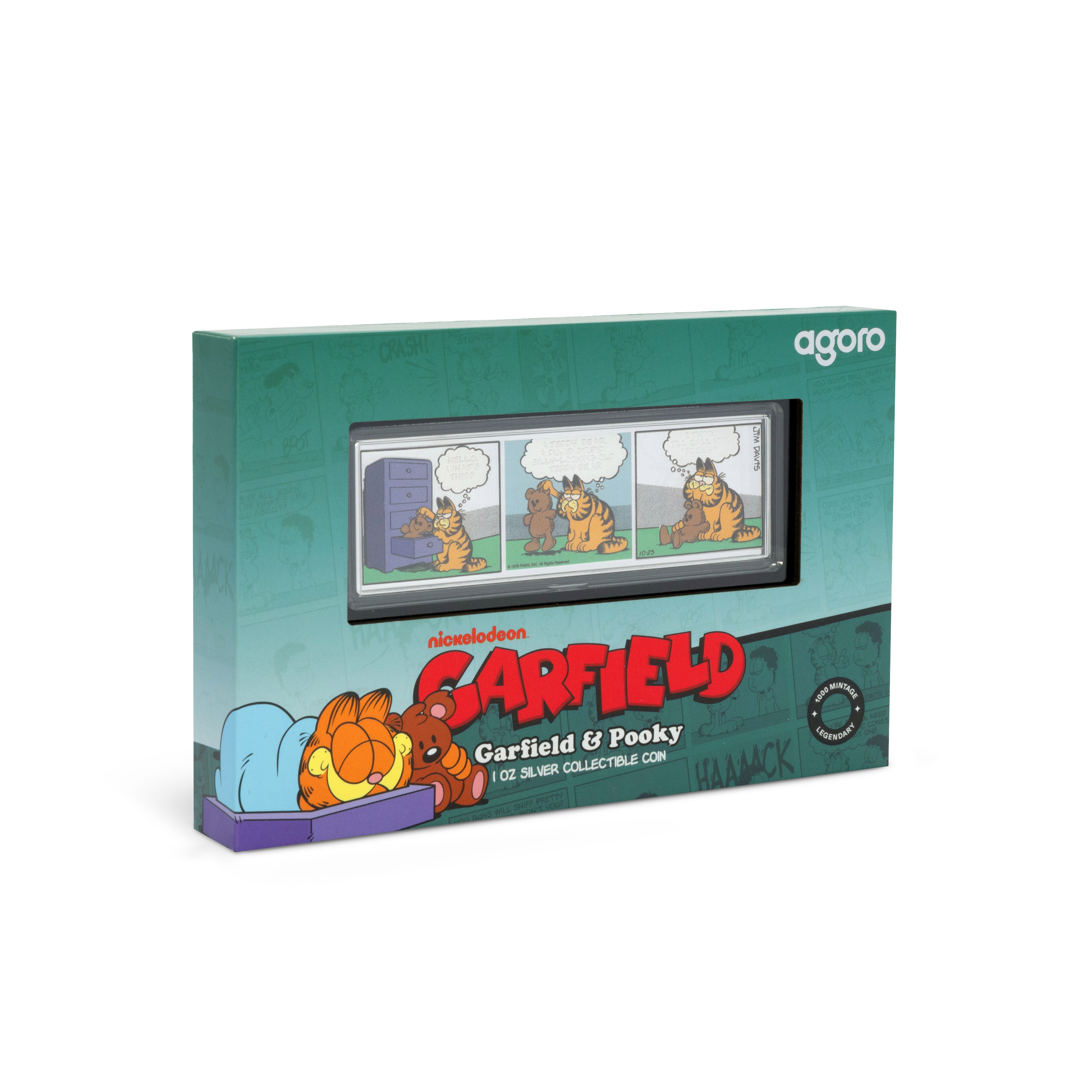 2026 $2 Garfield & Pooky - Pure Silver Coin