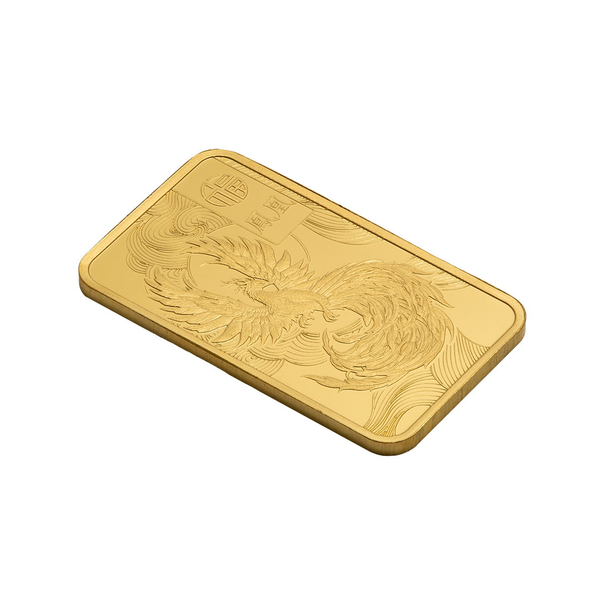 Good Luck Phoenix - 5g Pure Gold Bar