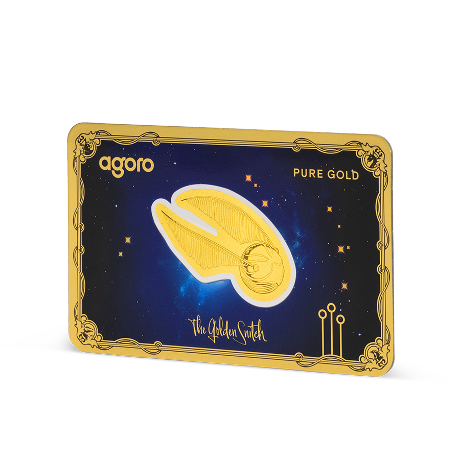 2026 $1 Harry Potter 25 Years of Magic: The Golden Snitch - Pure Gold Coin