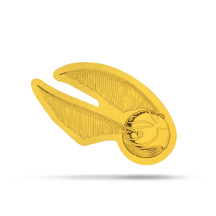 2026 $1 Harry Potter 25 Years of Magic: The Golden Snitch - Pure Gold Coin