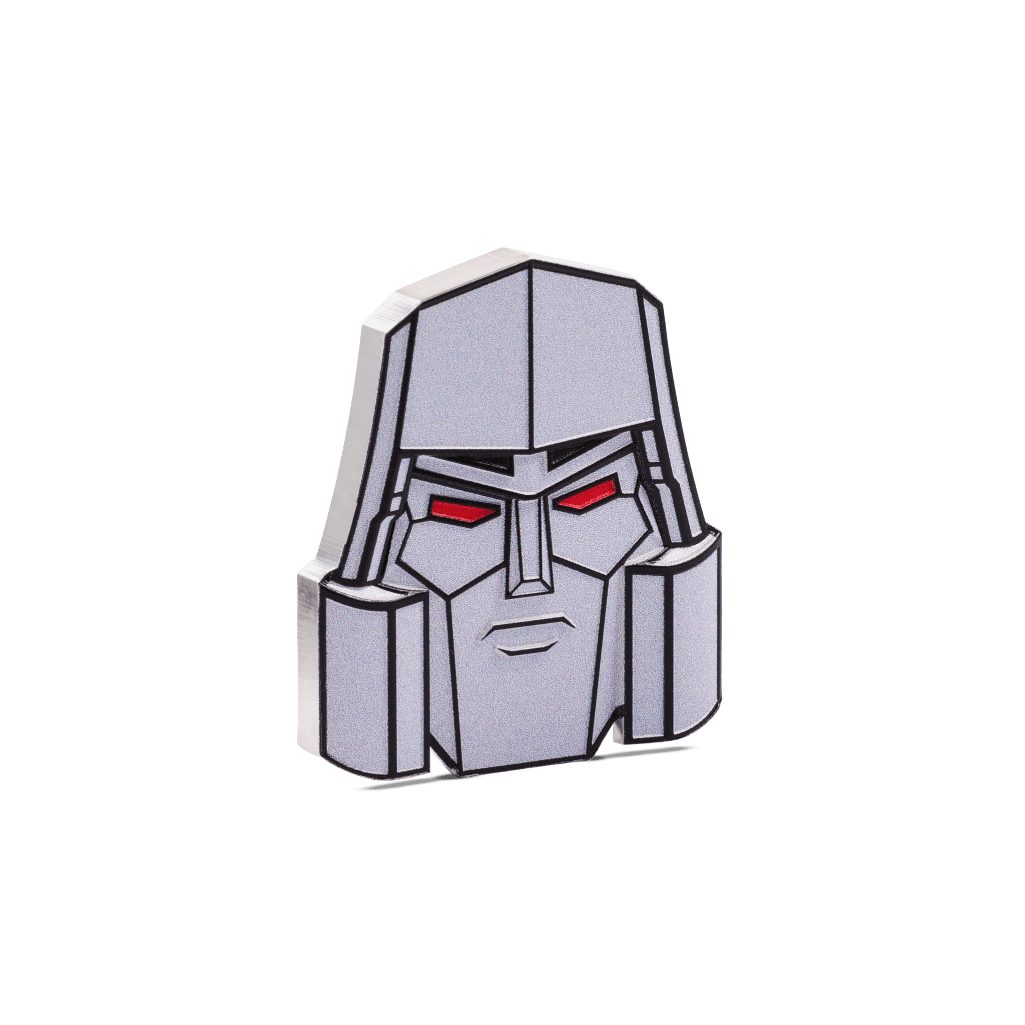 2024 $2 Transformers Heads: Megatron - Pure Silver Coin