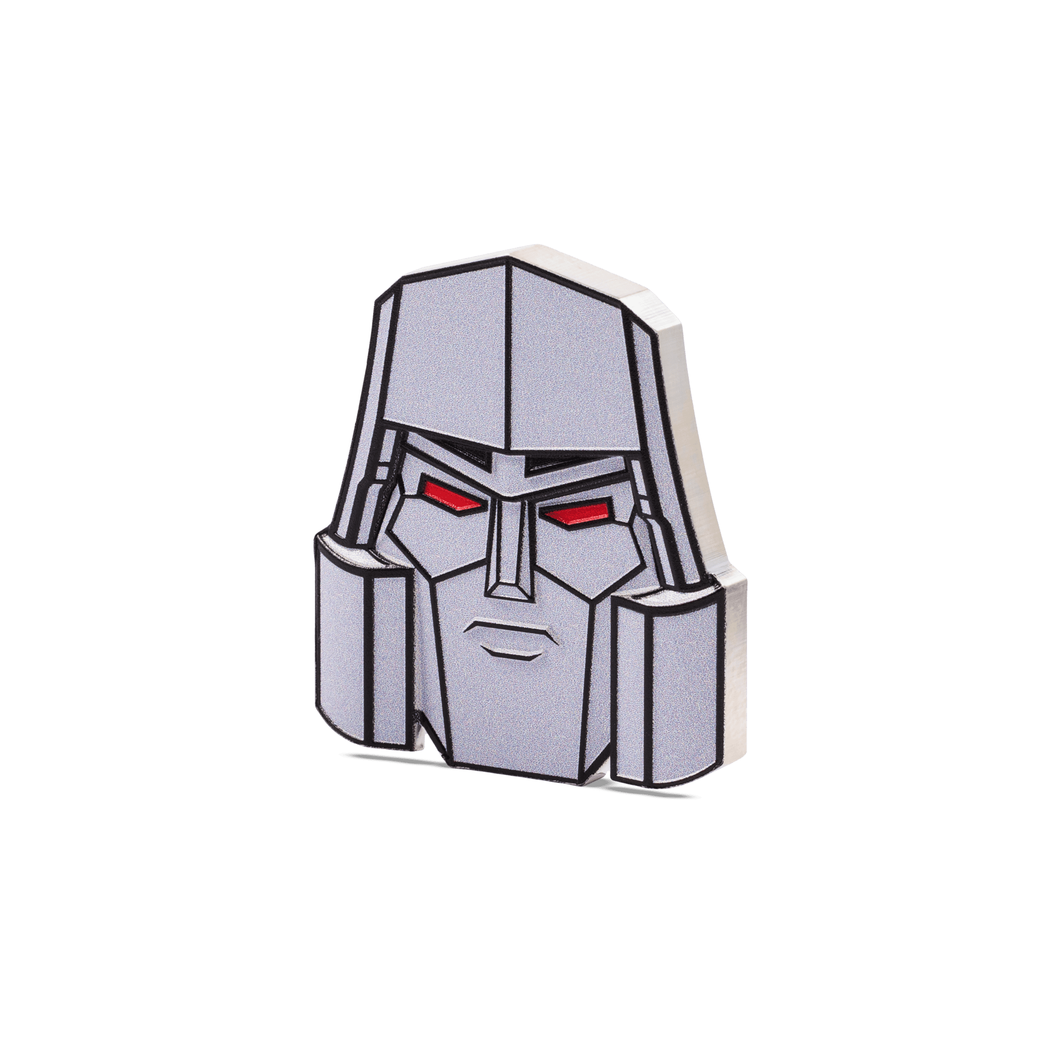 2024 $2 Transformers Heads: Megatron - Pure Silver Coin