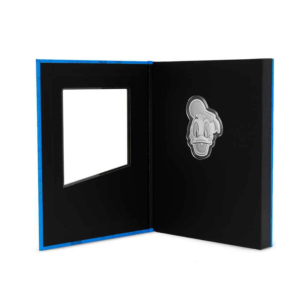 2026 $1 Disney Iconic Expressions: Donald Duck - Pure Silver Coin