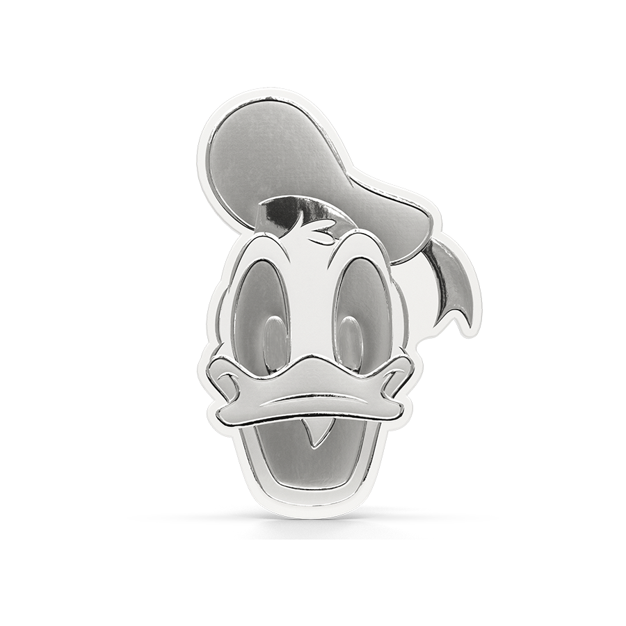 2026 $1 Disney Iconic Expressions: Donald Duck - Pure Silver Coin