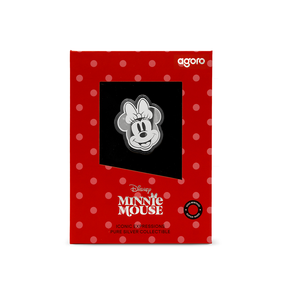 2026 $1 Disney Iconic Expressions: Minnie Mouse - Pure Silver Coin