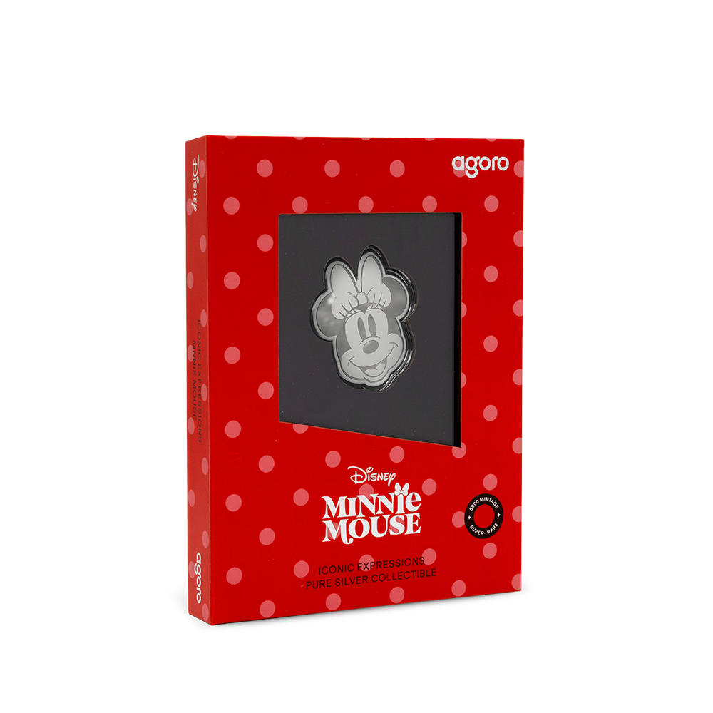 2026 $1 Disney Iconic Expressions: Minnie Mouse - Pure Silver Coin