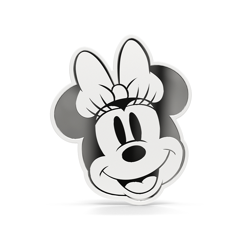2026 $1 Disney Iconic Expressions: Minnie Mouse - Pure Silver Coin