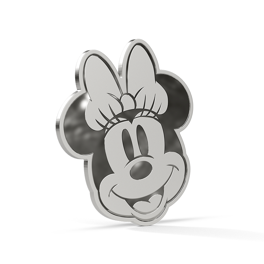 2026 $1 Disney Iconic Expressions: Minnie Mouse - Pure Silver Coin