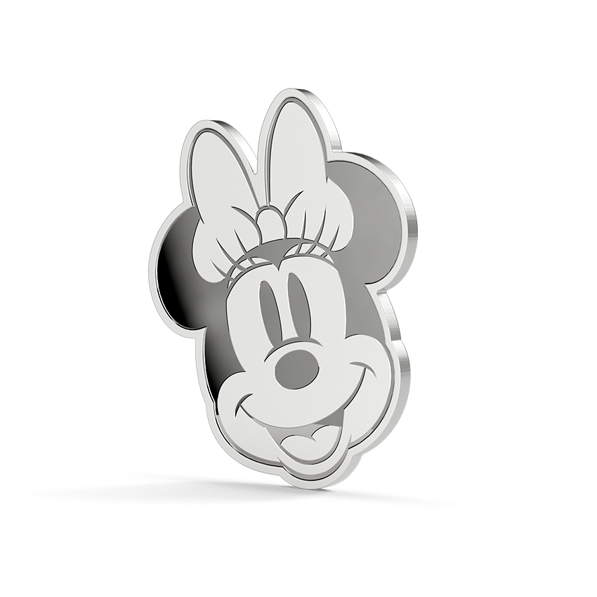 2026 $1 Disney Iconic Expressions: Minnie Mouse - Pure Silver Coin