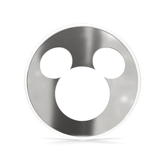 2026 $1 Disney Iconic Silhouettes: Mickey Mouse - Pure Silver Coin